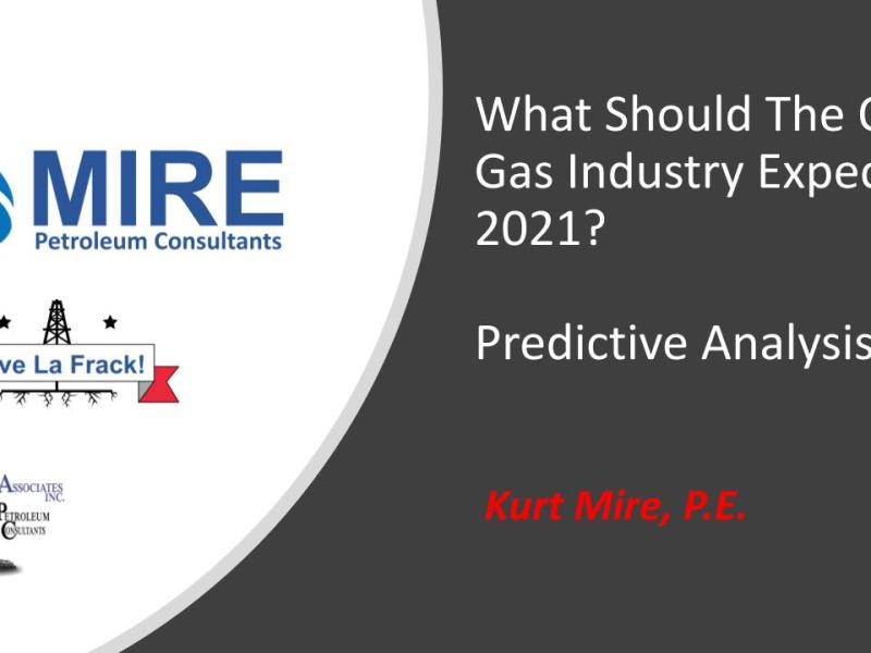 What Should The Oil And Gas Industry Expect In 2021?